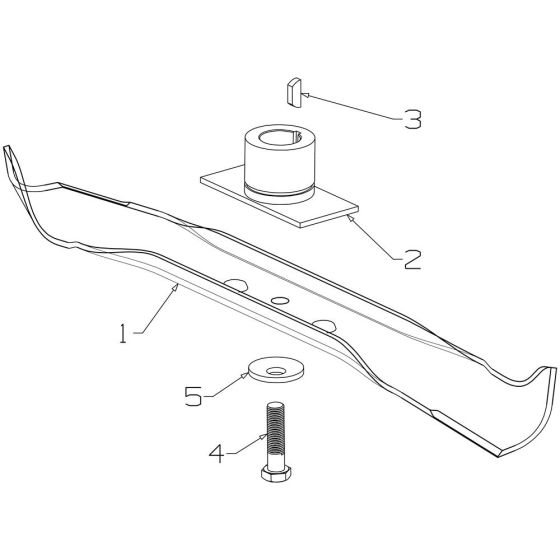Blade Assembly for Morrison Mower