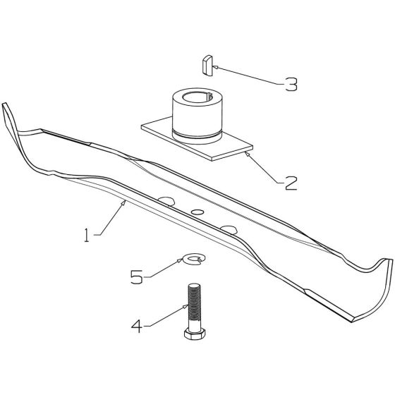 Blade Assembly for Morrison Mower