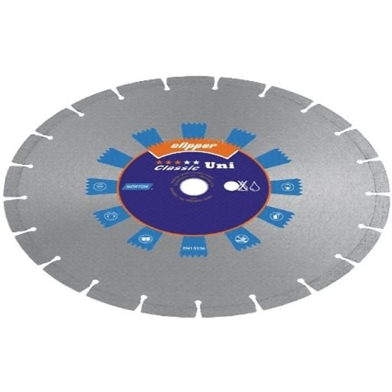 Clipper Classic UNI Diamond Blade - General Purpose Building Materials - 300x20mm - 70184626811