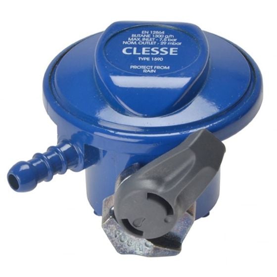 Clip On Butane Regulator - 21mm Inlet