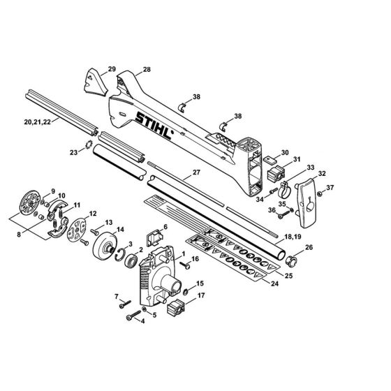 Clutch & Drive Tube Assembly