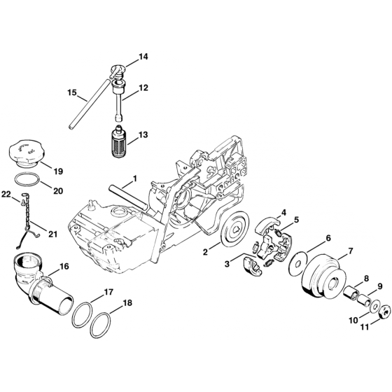 Clutch Pick-up Body Assembly