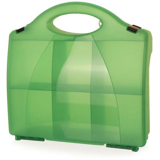 860 Eclipse Carry Case Only Ideal First Aid Box Size 340x340 x 100mm Green