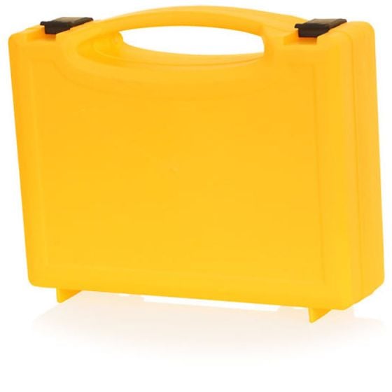 C Range Case Ideal for Small Body Fluid & Sharps kit 225x170 x 60mm Yellow