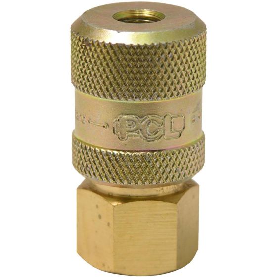 PCL 8v1 Screw-On Connector, Open End, Female Thread RP 1/4" (CARTON) - CO9P03