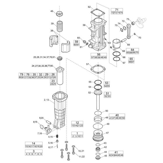 Percussion Unit Assembly