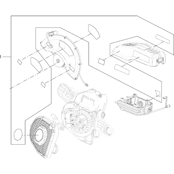 Labels for Norton Clipper CP512 Disc Cutter