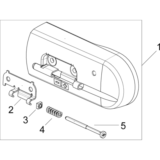 Belt Guard Assembly for Norton Clipper CP512-iLube Disc Cutter