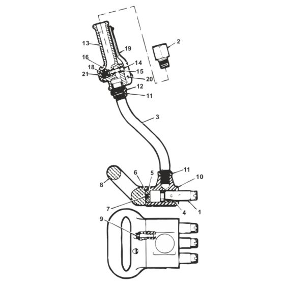 Large O-Ring for Chicago Pneumatic CP6 Scabbler - CA88867