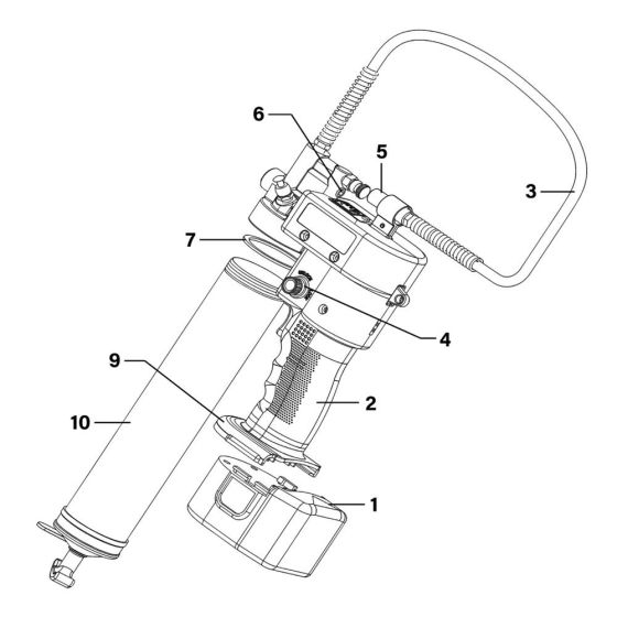 Main Body Assembly for Sealey CPG12V