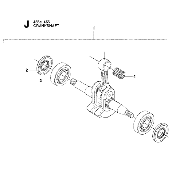 Crankshaft Assembly for 455e