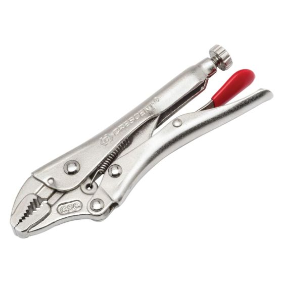 Curved Jaw Locking Pliers with Wire Cutter 127mm (5in)