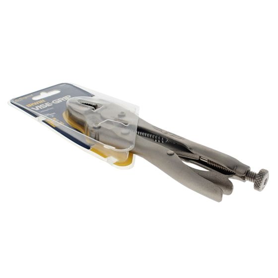 Curved Jaw Locking Pliers with Wire Cutter 178mm (7in)