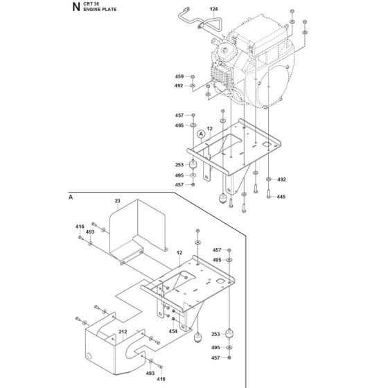 Engine Plate Assembly