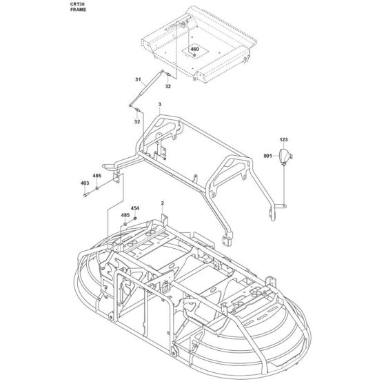Frame Assembly for CRT 36