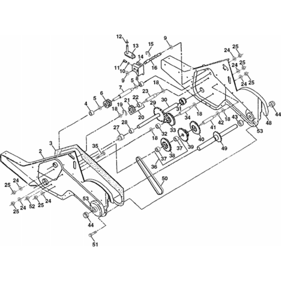 Transmission Assembly for Husqvarna CRT 61 Cultivator/Tiller