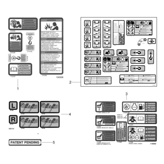 Decals for Wacker Trowel