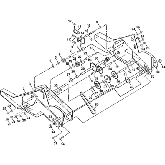 Transmission Assembly for Husqvarna CRTH 550 Cultivator/Tiller