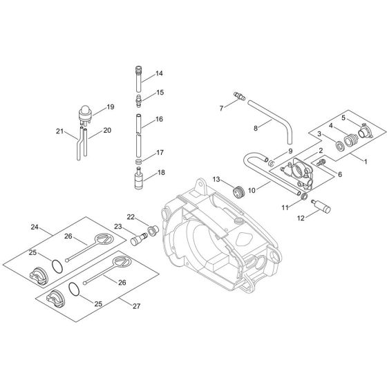 Auto-Oiler for ECHO CS-260T Chainsaw