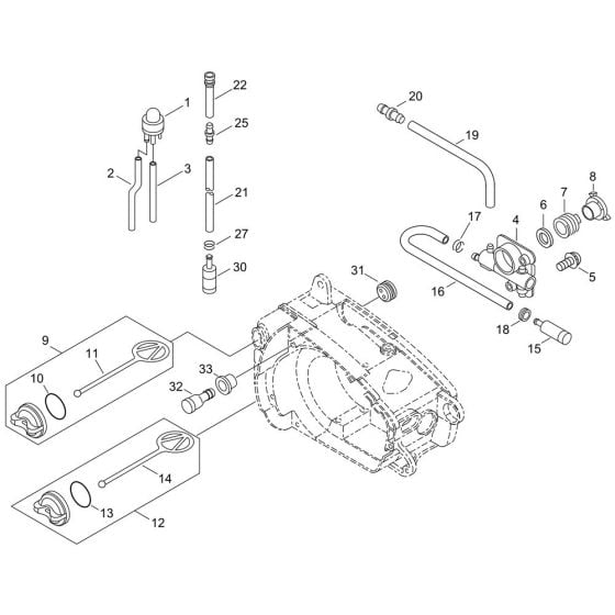 Auto-Oiler for ECHO CS-280TES Chainsaw