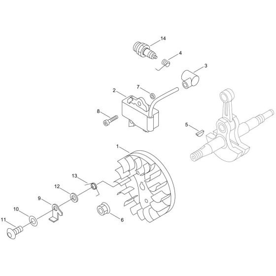 Magneto for ECHO CS-310ES Chainsaw