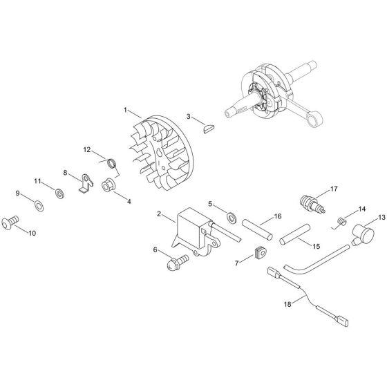 Magneto for ECHO CS-362WES Chainsaw