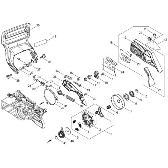 Chain Brake for ECHO CS-4310SX Chainsaw