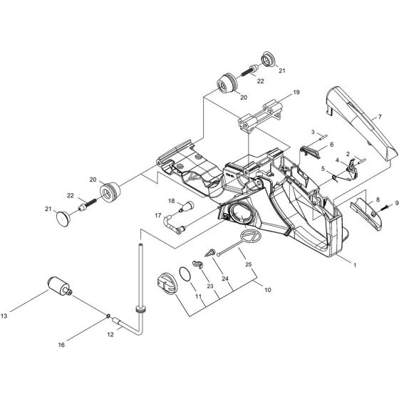 Rear Handle for ECHO CS-500ES Chainsaw