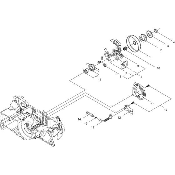 Clutch, Sprocket for ECHO CS-500ES Chainsaw