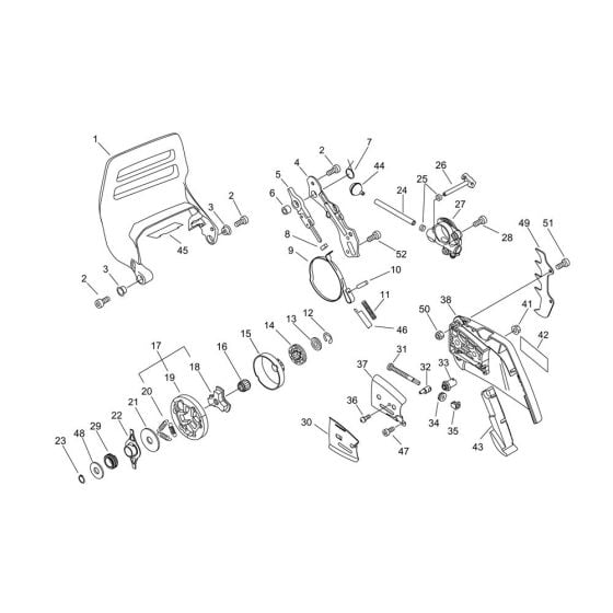 Clutch, Sprocket for ECHO CS-620SX Chainsaw