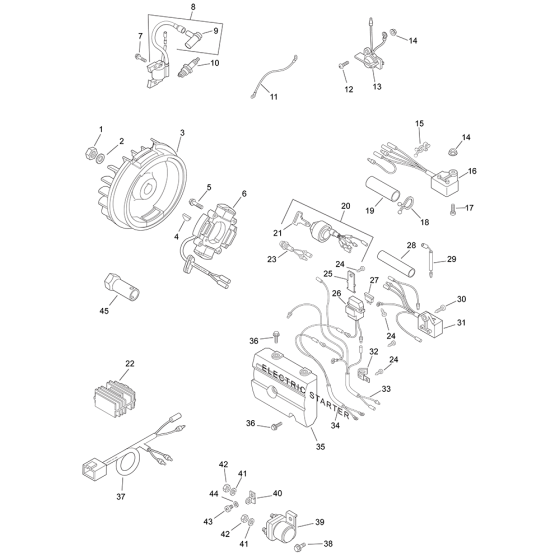 Ignition/Charging for Kohler CS10 Engines