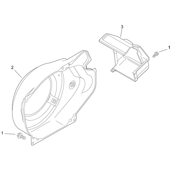 Blower Housing for Kohler CS10 Engines