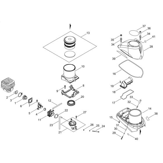 Air Cleaner & Carburettor