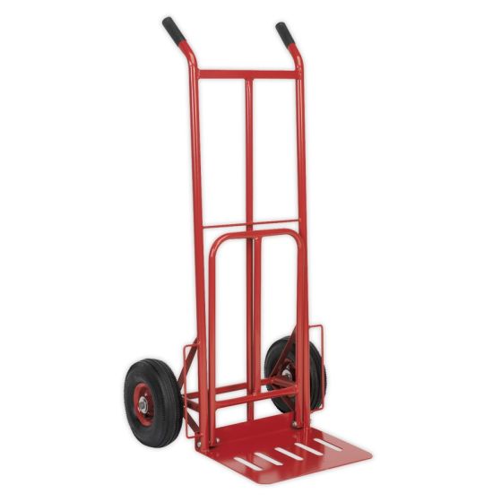 Sack Truck with Pneumatic Tyres & Foldable Toe 250kg Capacity Sealey Part No. CST990