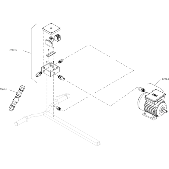 Electric System Assembly for Norton Clipper CT600UNO Power Float