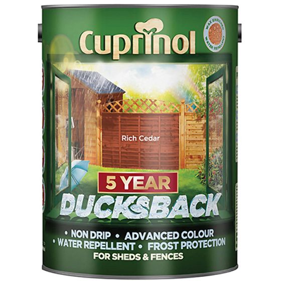 Ducksback 5 Year Waterproof for Sheds & Fences