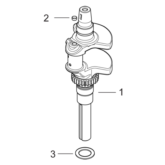 CrankShaft for Kohler CV20 Engines