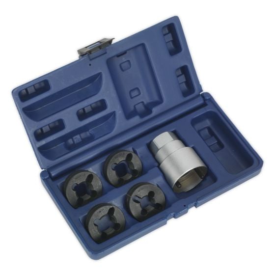 Reverse Action Wheel Stud Thread Restorer Kit - Commercial Sealey Part No. CV203