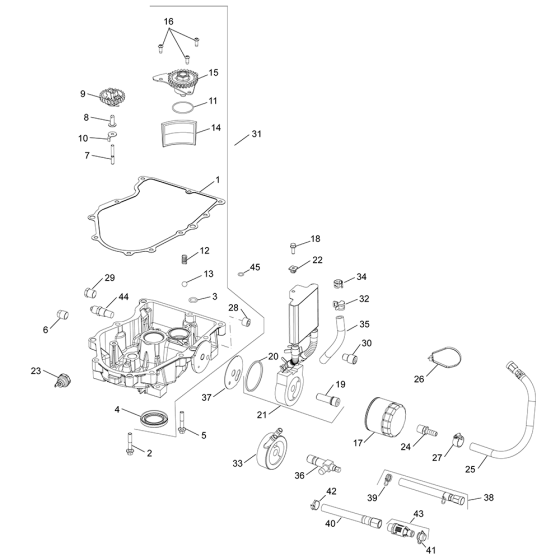 Lubrication for Kohler CV682 Engines