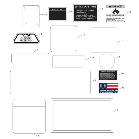 Identification for Kohler CV745 Engines