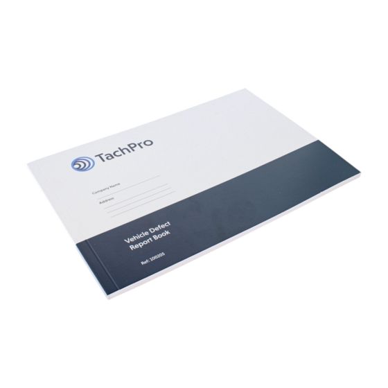 Vehicle Defect Report Pad (25 Duplicate Pages)