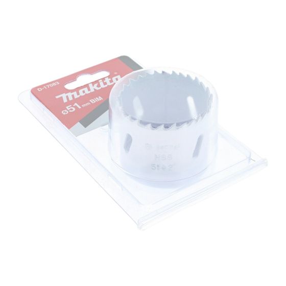 Hole Saw 51mm Bim, Makita OEM No. D-17083