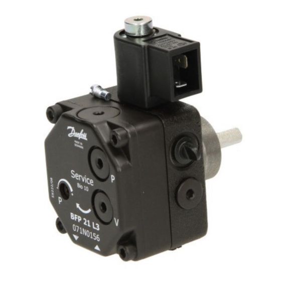 Fuel Pump Dfs - Bfp21l3 240 Volt / 8mm - Left Rotation - D1.022 - V-TUF Pressure Washer Parts - D1.022