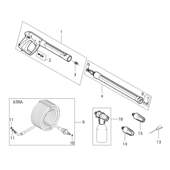 Nilfisk D130.4-9 Accessories