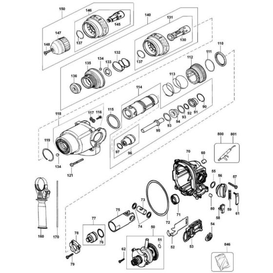 Clutch Assembly for DeWalt D25304K