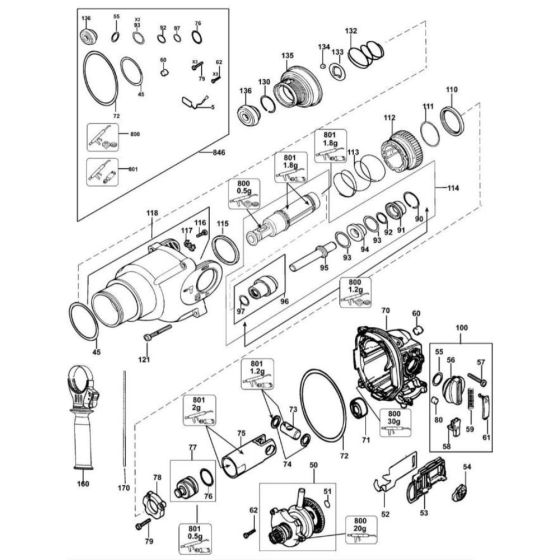 Clutch Assembly for DeWalt D25313K