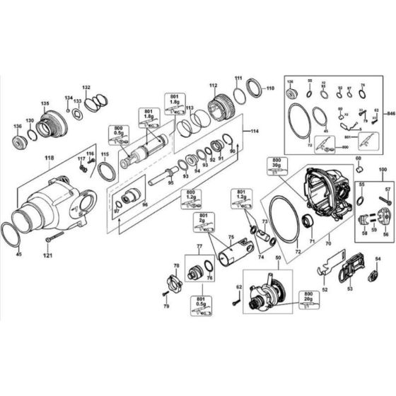 Clutch Assembly for DeWalt D25323K