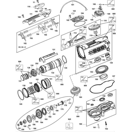 Crankshaft Assembly for DeWalt