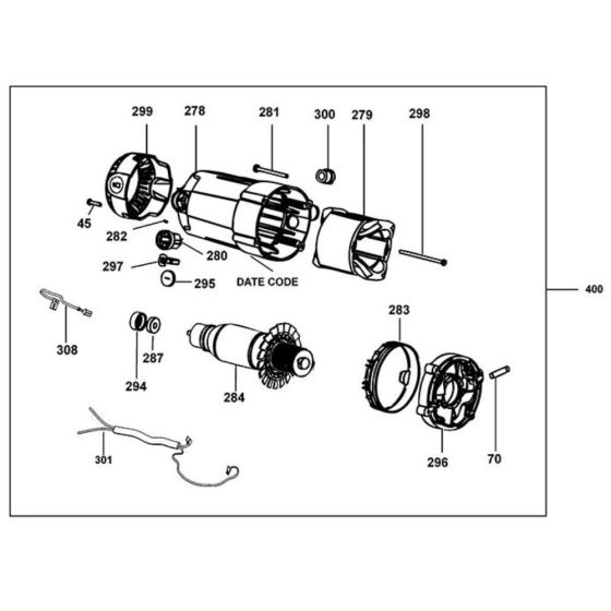 Field Assembly for DeWalt Saw