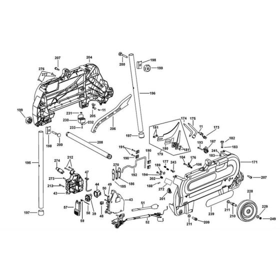 Leg Assembly for DeWalt D27107